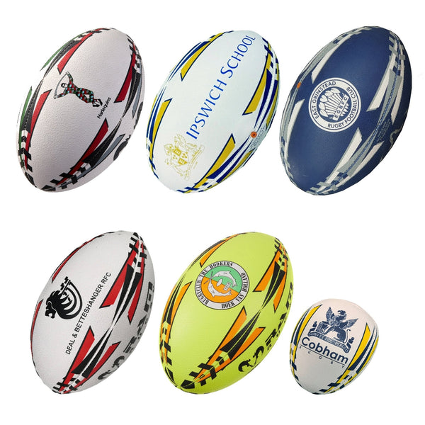 3. Custom Match & Training Balls, Ball Bags and Tag Belt Sets – Ram Rugby