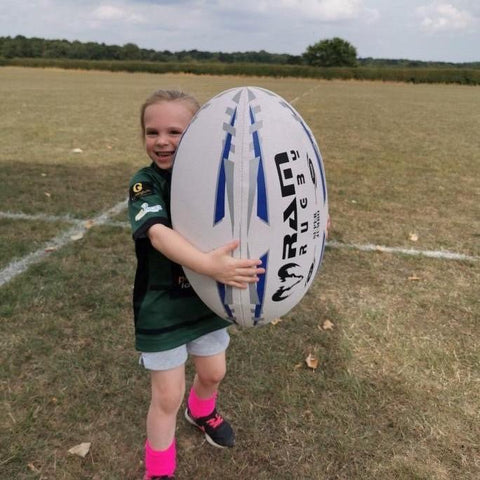 Ram Rugby-Giant Rugby Ball - Super Jumbo - 66cm